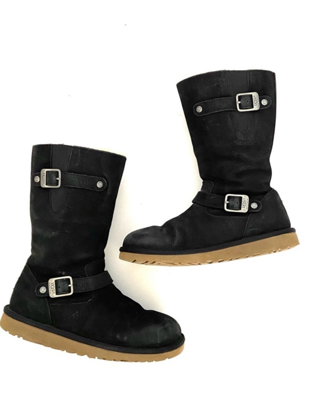 UGG kingston Sheepskin Lined Boot Interior - Cream Fur